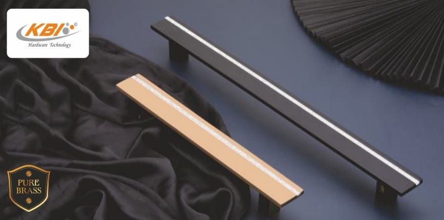KBI-DIAMOND BLACK DOOR HANDLE